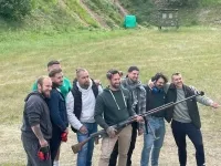 Panzerfahrt + Maschinengewehr